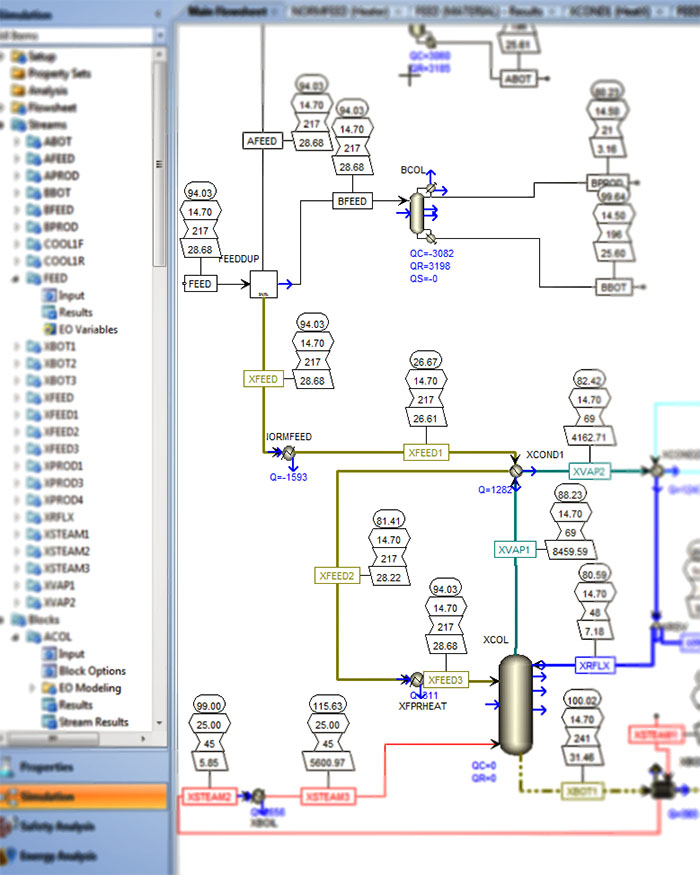 A computational simulation of a steam injected whiskey distillation column designed and engineered by The Engine Room